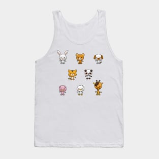 Kawaii animals pack 1 Tank Top